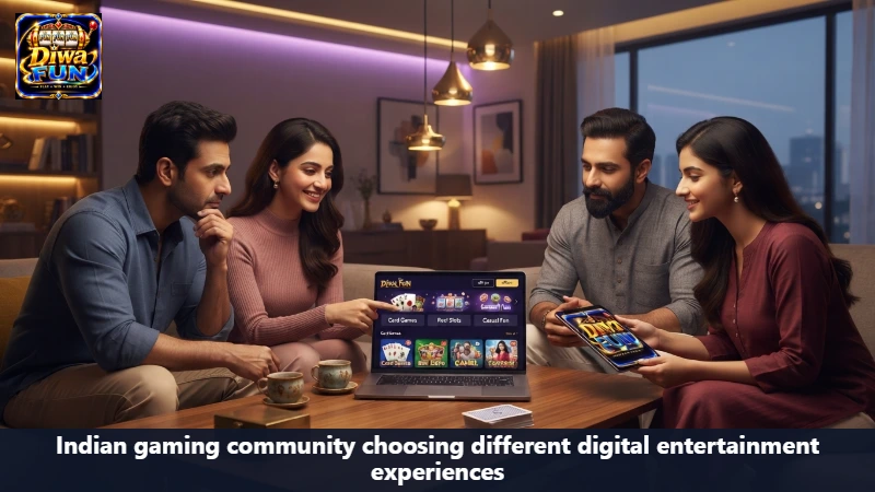 Indian gaming community choosing different digital entertainment experiences