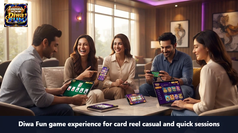 Diwa Fun game experience for card reel casual and quick sessions