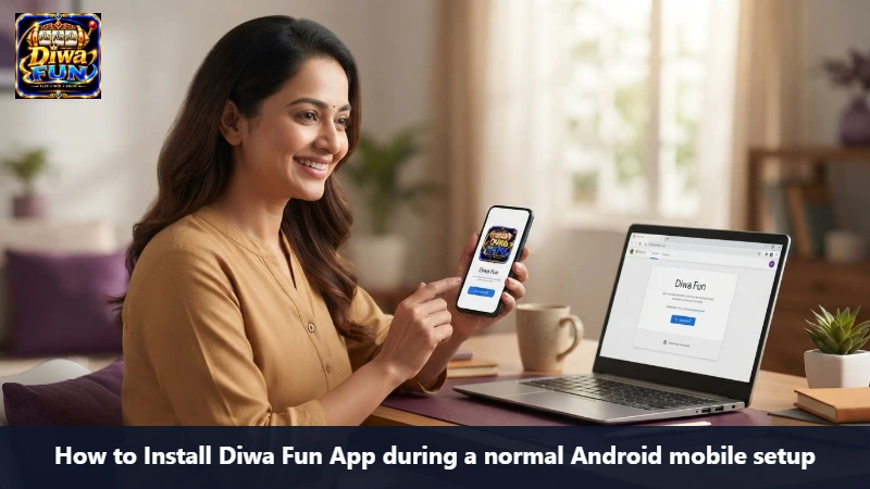 How to Install Diwa Fun App during a normal Android mobile setup